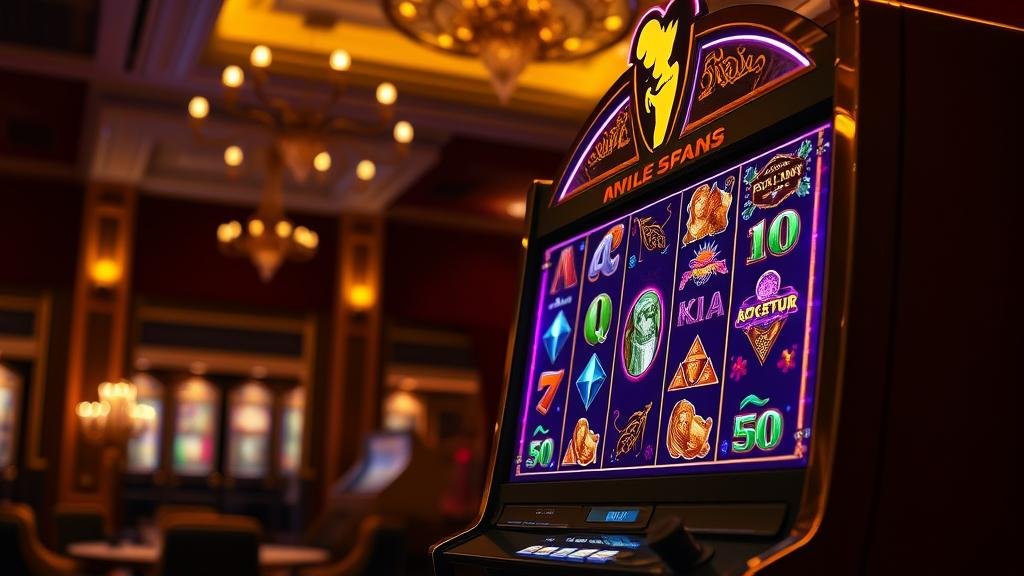 หน้าจอเกมสล็อต Play'n GO พร้อมฟีเจอร์โบนัส