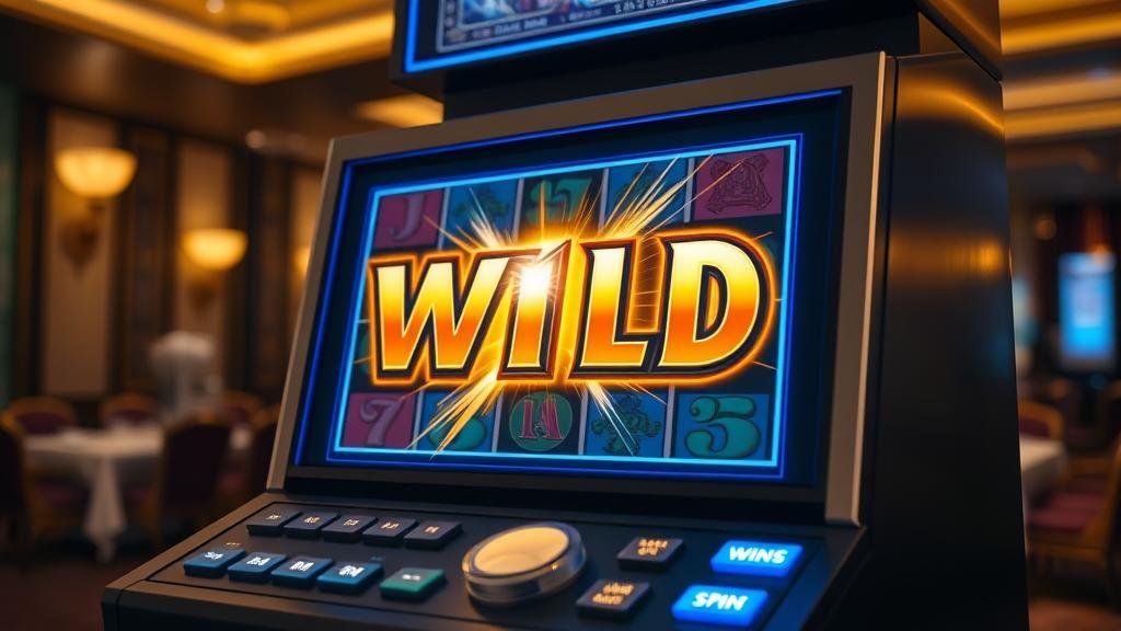 สัญลักษณ์ Wild ขยายเต็มวงล้อในสล็อต