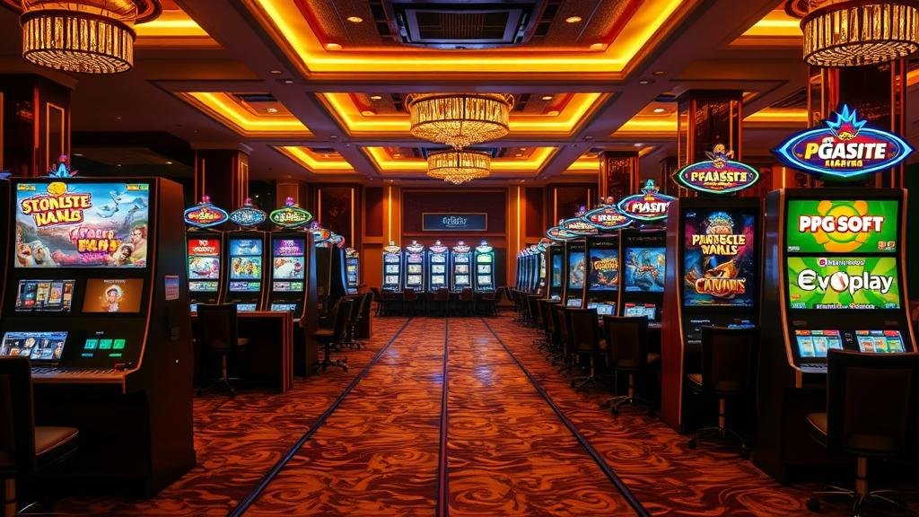 อินเทอร์เฟซเกมสล็อต PG Soft ที่สวยงาม