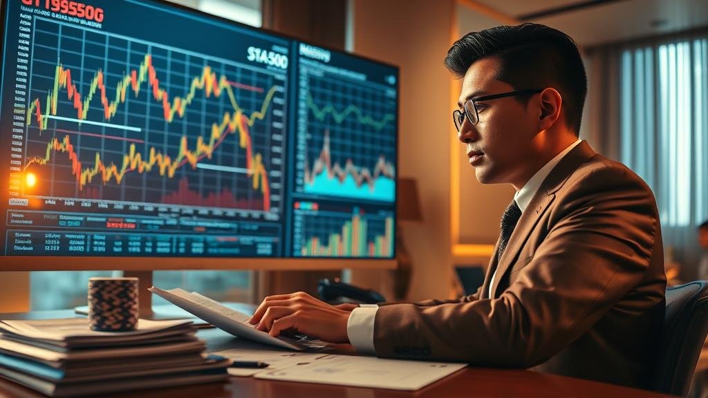 รวมภาพสลากกินแบ่งและกราฟหุ้นจากทั่วโลก