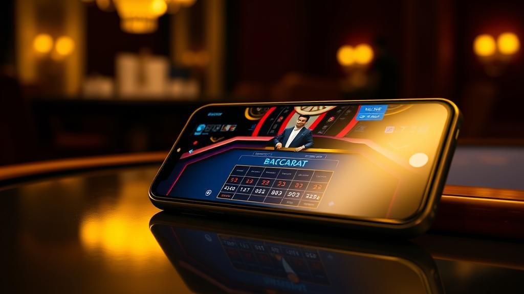 ตารางเค้าไพ่บาคาร่าบนมือถือ