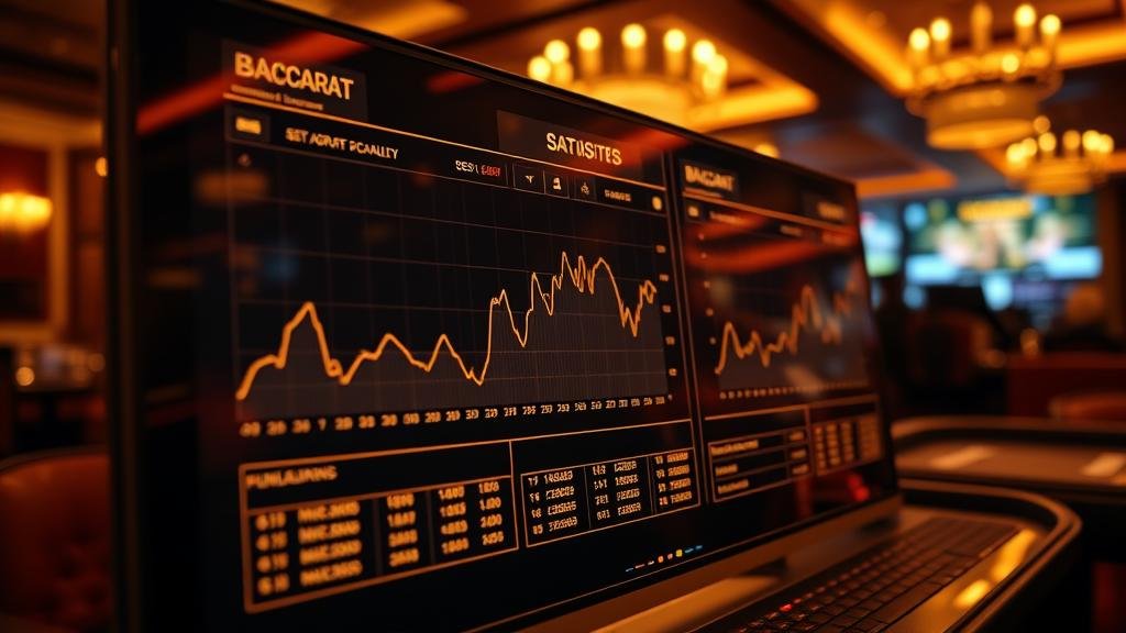 นักพนันบาคาร่าออนไลน์ที่กำลังวิเคราะห์เกม