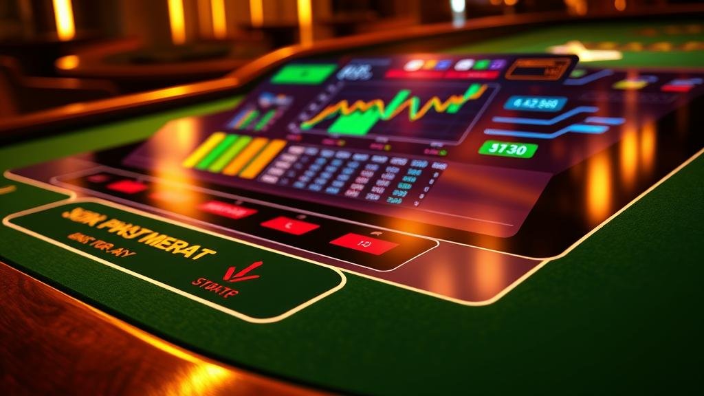 อินเทอร์เฟซเกมบาคาร่า EBet เน้นการจัดการเงินทุน