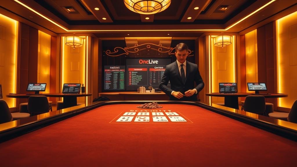 หน้าจอแสดงอัตราจ่ายและสถิติบาคาร่า N2Live