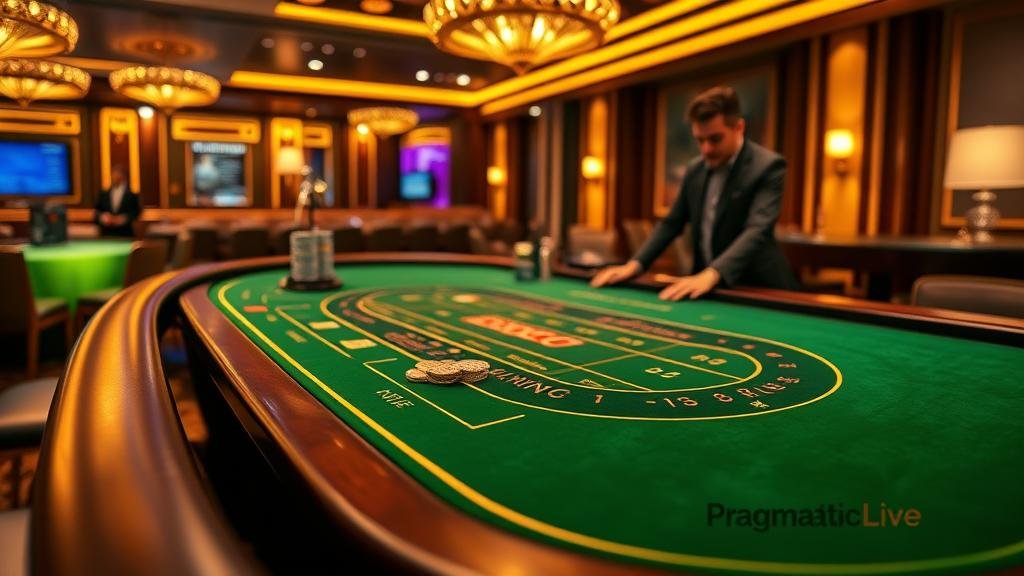 การเลือกโต๊ะบาคาร่า PragmaticLive ผ่านแท็บเล็ต