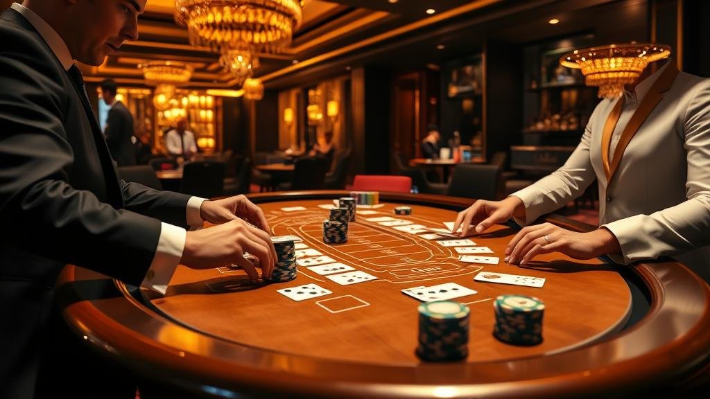 แผนภาพกลยุทธ์การเล่นบาคาร่า