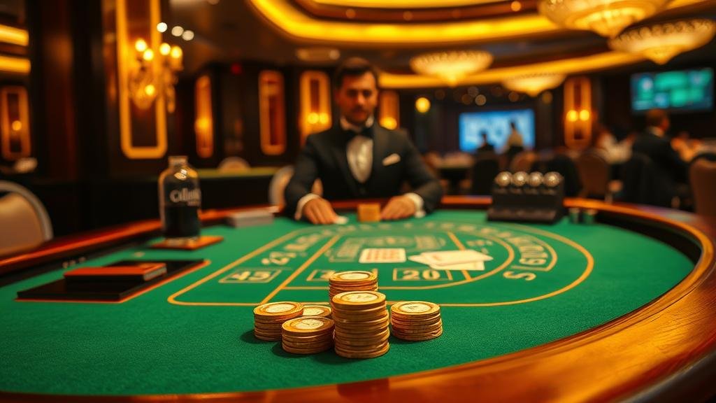 การแจกไพ่บาคาร่า