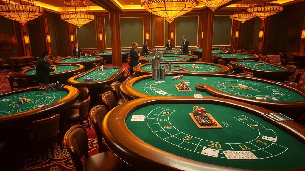 ดีลเลอร์บาคาร่ามืออาชีพกำลังแจกไพ่