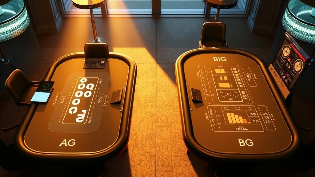 การวิเคราะห์ถนนตาโตบาคาร่าบนแท็บเล็ต