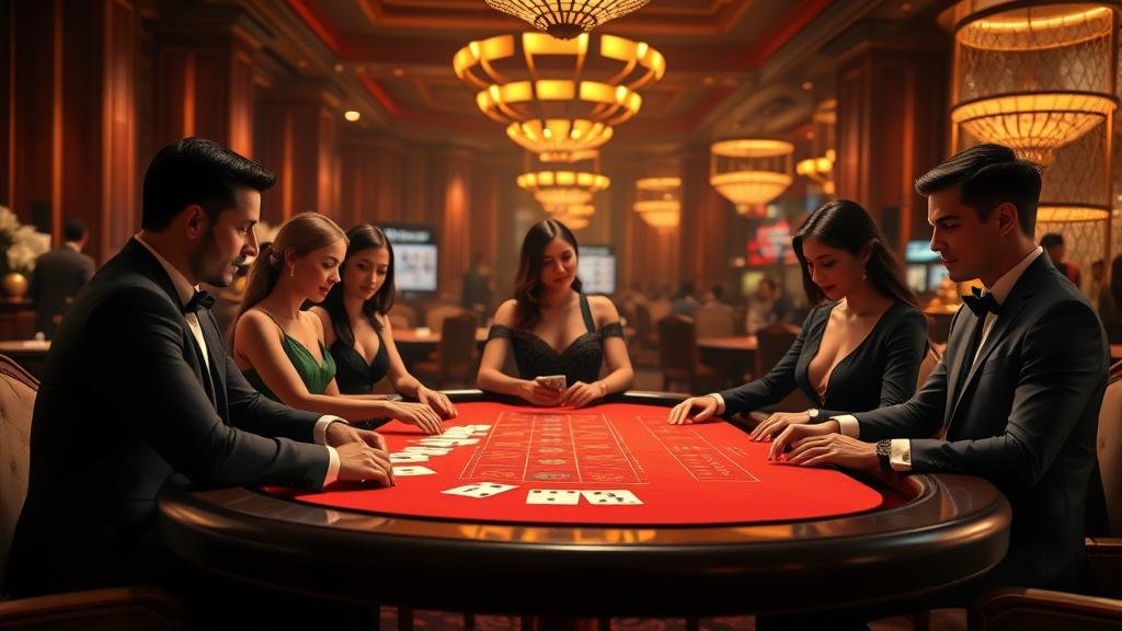 การวางเดิมพันในเกมบาคาร่าออนไลน์