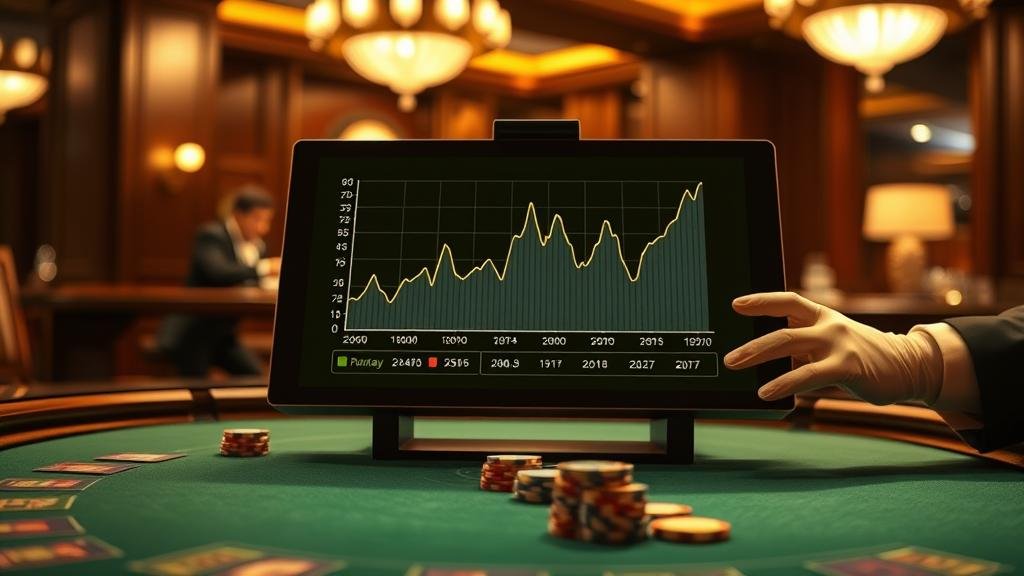 เปรียบเทียบกราฟสถิติบาคาร่า Big Road และ Small Road