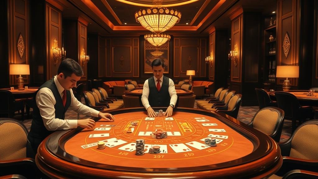 หน้าจอแสดงสถิติการเล่นบาคาร่าแบบเรียลไทม์