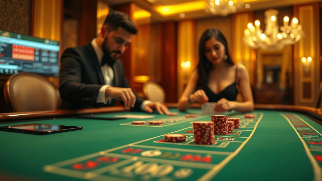 แผนภาพเทคนิคเดินเงินฟีโบนัชชีในบาคาร่า