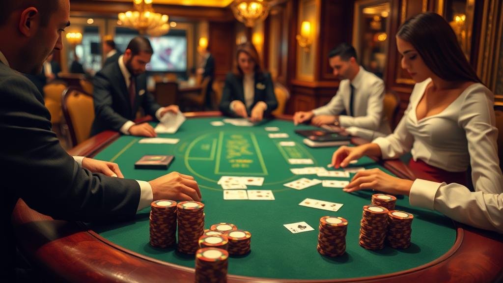 การวางเดิมพันและการตัดสินใจในเกมบาคาร่า