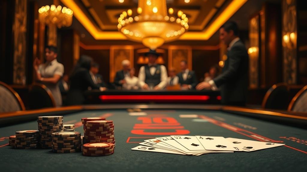 อินเทอร์เฟซเกมบาคาร่าบนมือถือ พร้อมแสดงสถิติเค้าไพ่