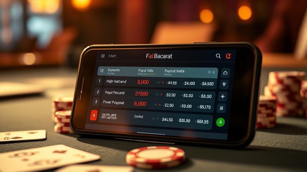 การตั้งเป้าหมายกำไรบาคาร่าบนมือถือ Android