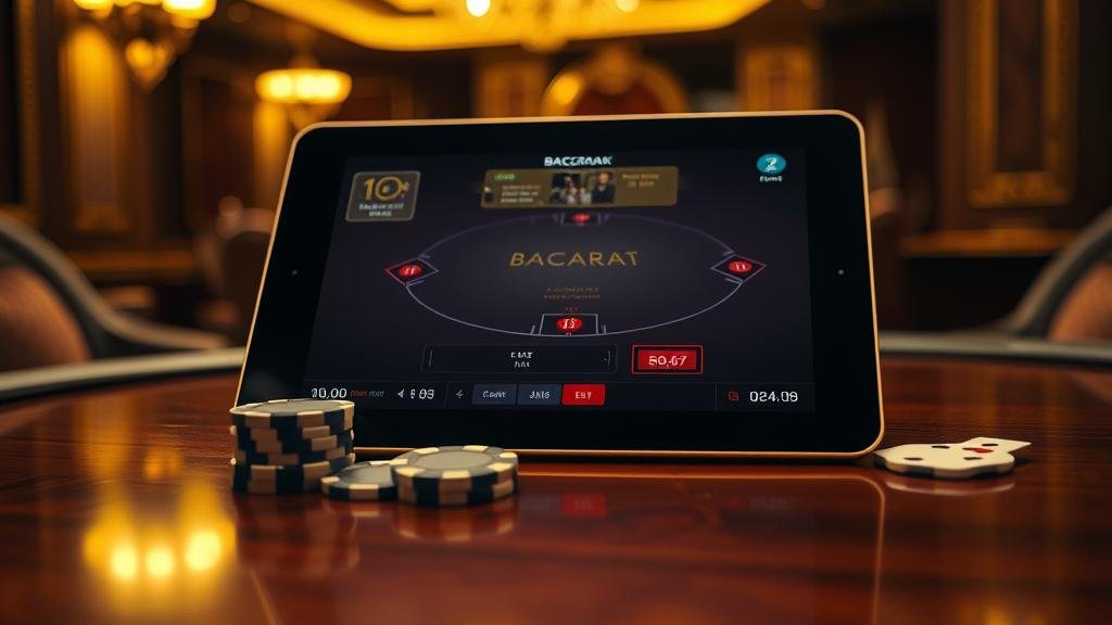 การบริหารงบประมาณและกลยุทธ์บาคาร่าบนแท็บเล็ต