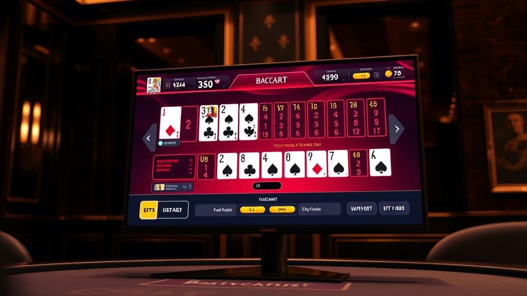 โต๊ะบาคาร่า SA Gaming ที่หรูหรา