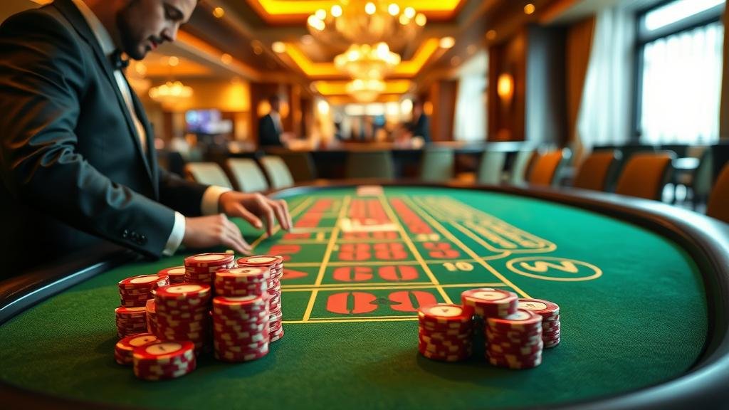 การ์ดบาคาร่ากำลังถูกแจก