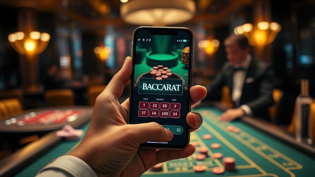 กราฟแสดงรูปแบบการชนะบาคาร่า