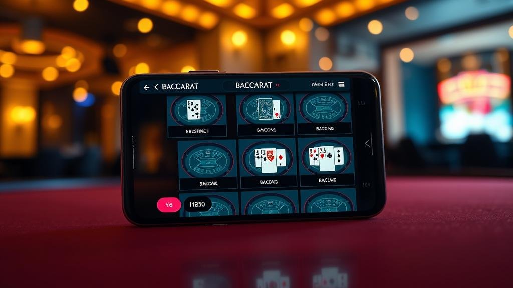 การอ่านเค้าไพ่บาคาร่าบนมือถือ