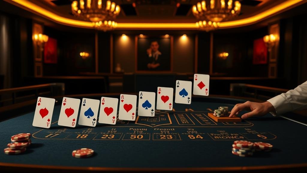 ภาพประกอบกลยุทธ์ฟีโบนัชชีในการเล่นบาคาร่า