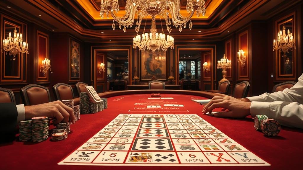 ภาพประกอบกลยุทธ์การเดินเงินบาคาร่า