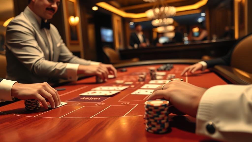 การอ่านเค้าไพ่บาคาร่าบนแท็บเล็ต