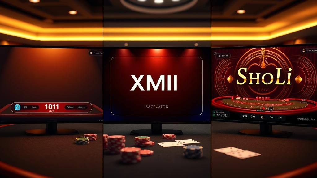 หน้าจอแสดงสถิติบาคาร่า