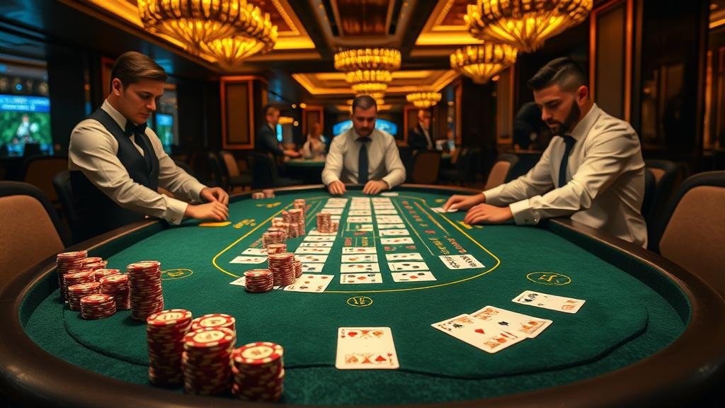 เปรียบเทียบอินเทอร์เฟซบาคาร่า EBet และ Playtech