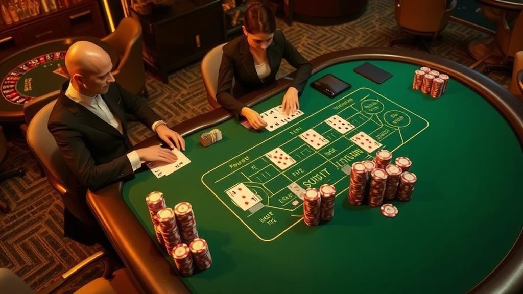 อินเทอร์เฟซบาคาร่า EBet พร้อมตารางสถิติ