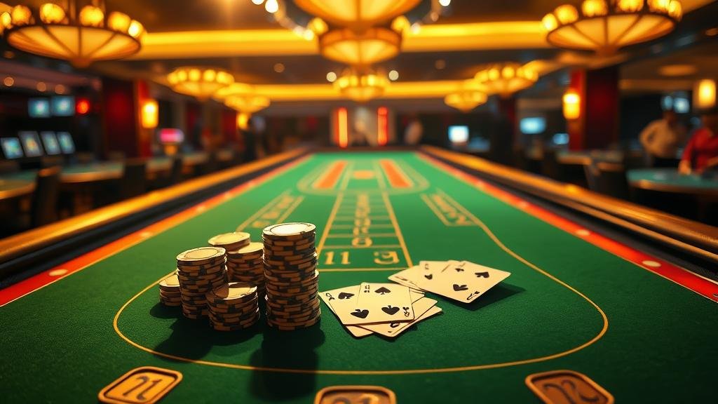 โต๊ะบาคาร่าพร้อมสถิติ