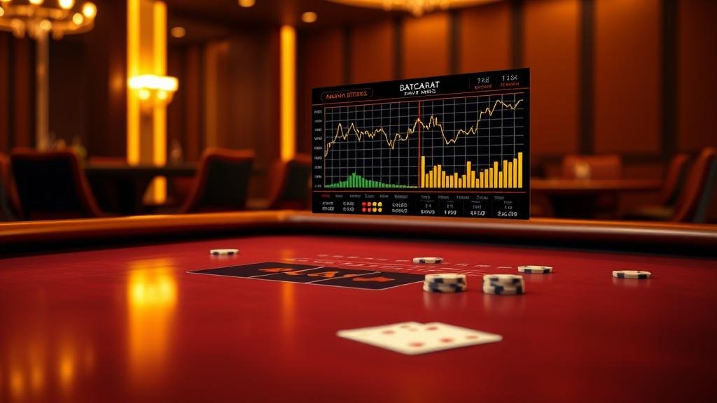 กราฟแสดงสูตรเดินเงินบาคาร่า