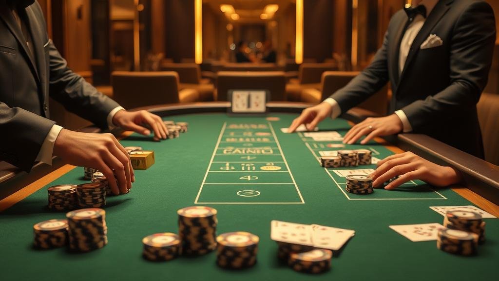 การวางเดิมพันในเกมบาคาร่า