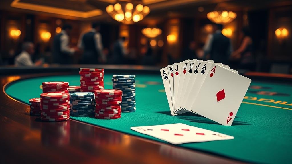 ภาพประกอบเกมบาคาร่าที่น่าตื่นเต้น