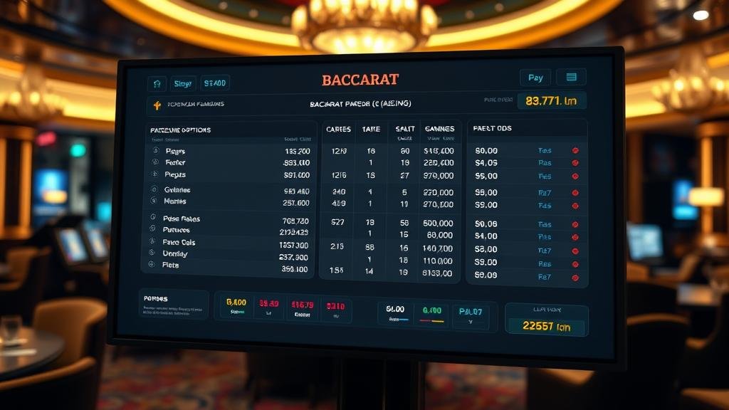 การตั้งค่าควบคุมงบประมาณบาคาร่า