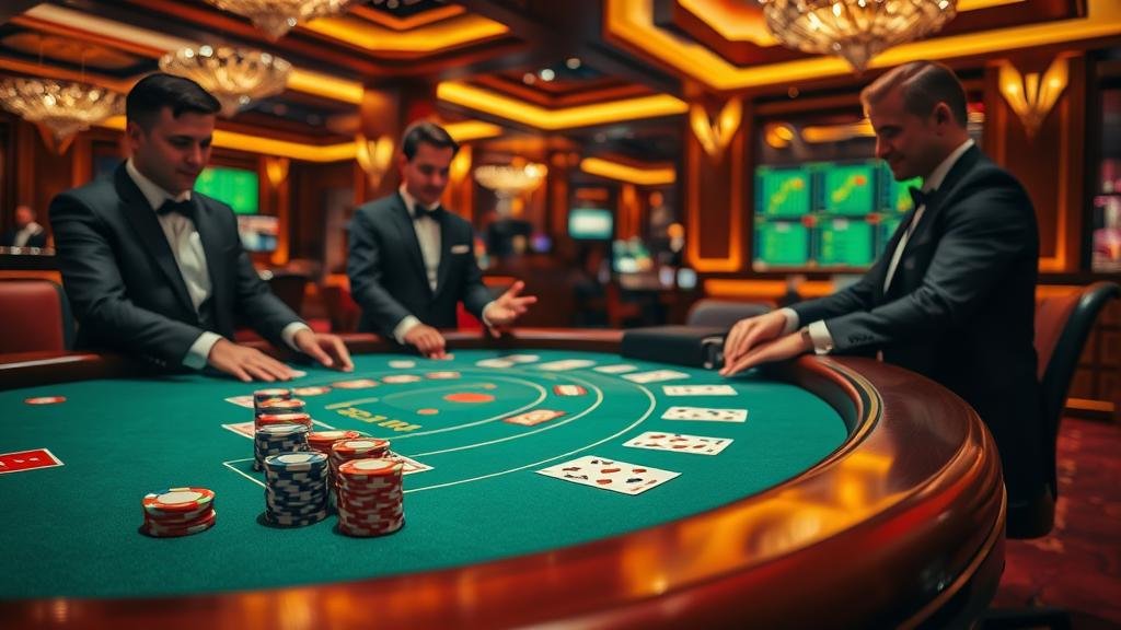 การเปิดไพ่บาคาร่าสด