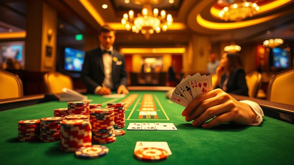 หน้าจอเกมบาคาร่า BG พร้อมสถิติ