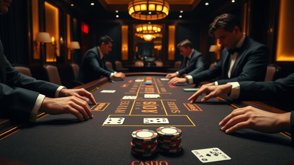 ภาพไพ่บาคาร่าที่แสดงผลลัพธ์