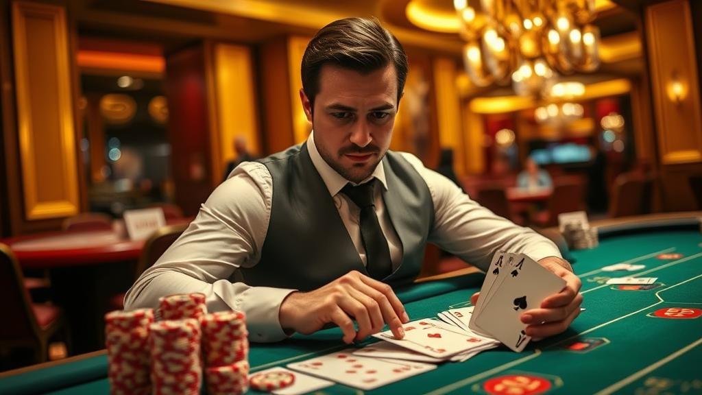 หน้าจอแสดงสถิติและผลลัพธ์บาคาร่า