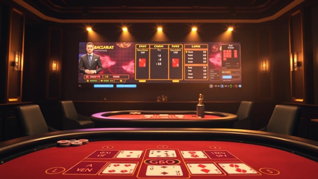 การแสดงสถิติการออกไพ่บาคาร่าสามติด