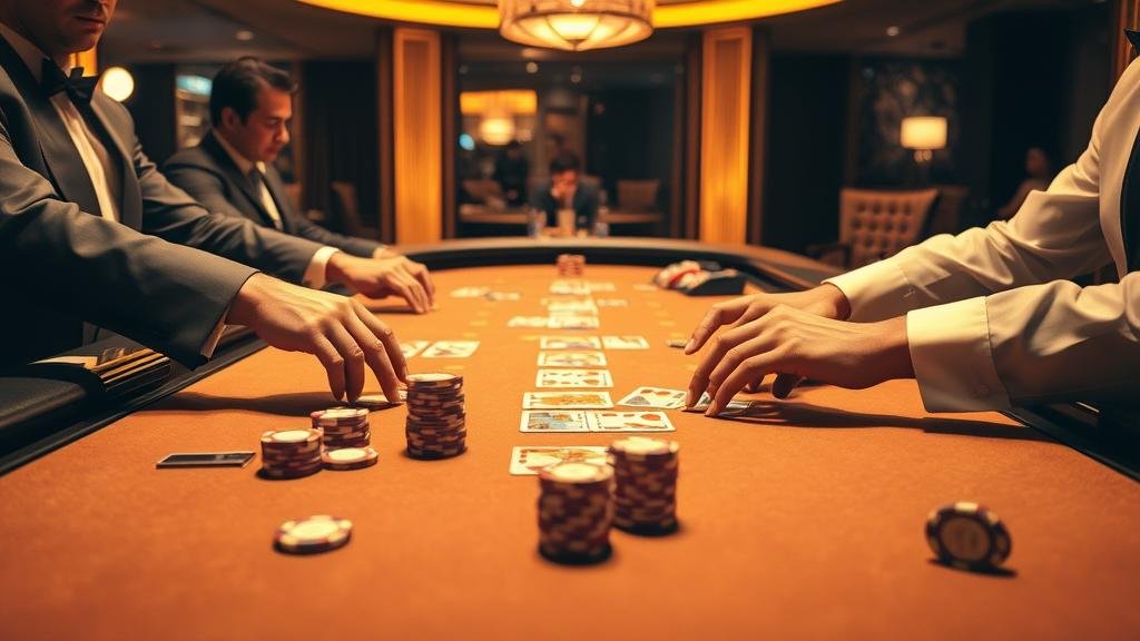 ภาพประกอบมังกรและไพ่บาคาร่า สัญลักษณ์ลายมังกร