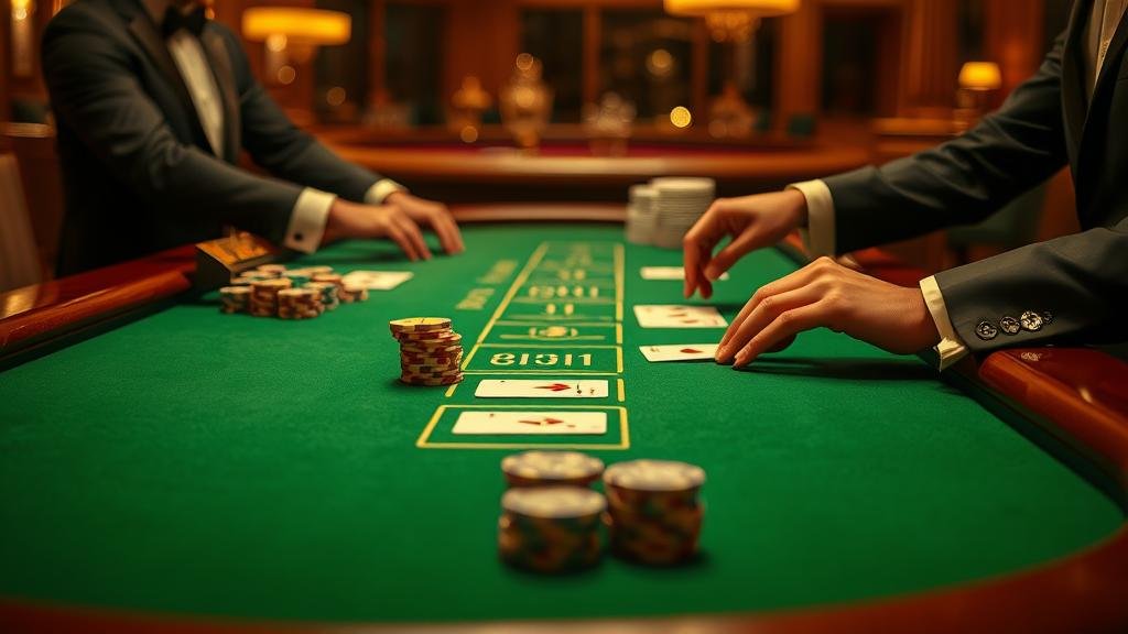 การวางเดิมพันในเกมบาคาร่า