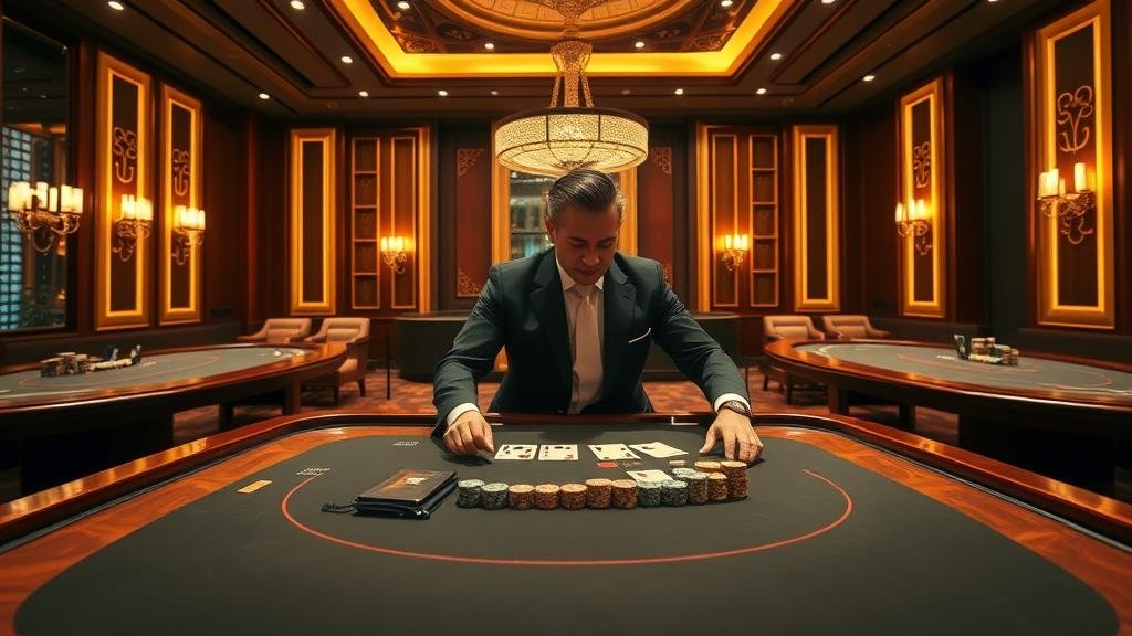 หน้าจอแสดงสถิติและเค้าไพ่บาคาร่า