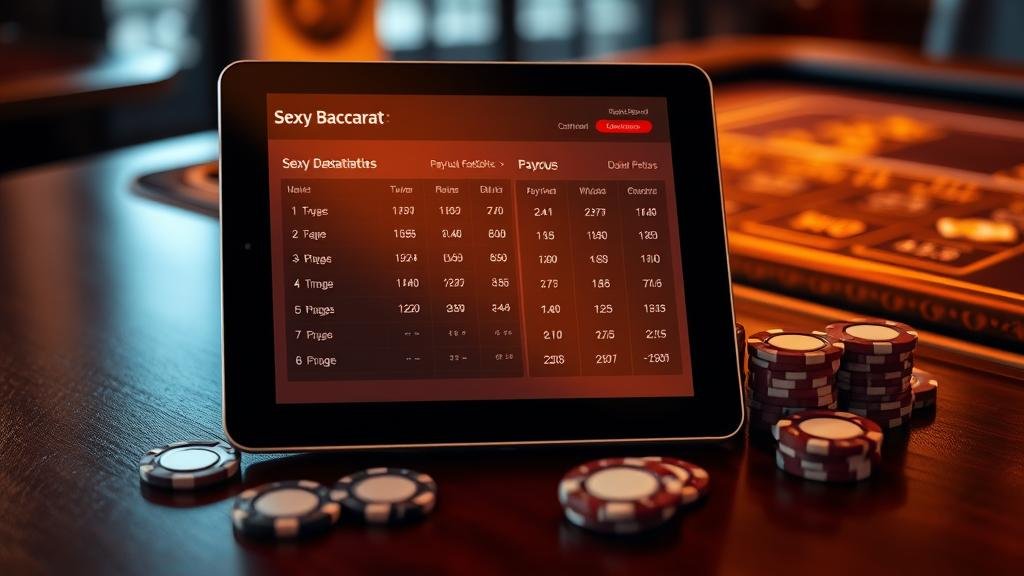 วิเคราะห์สถิติ บาคาร่า Sexy: เช็คอัตราจ่ายและแนวโน้มเพื่อการเล่นที่ยั่งยืน