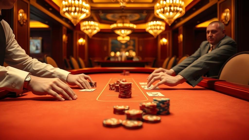 เปรียบเทียบหน้าจอเกมบาคาร่า