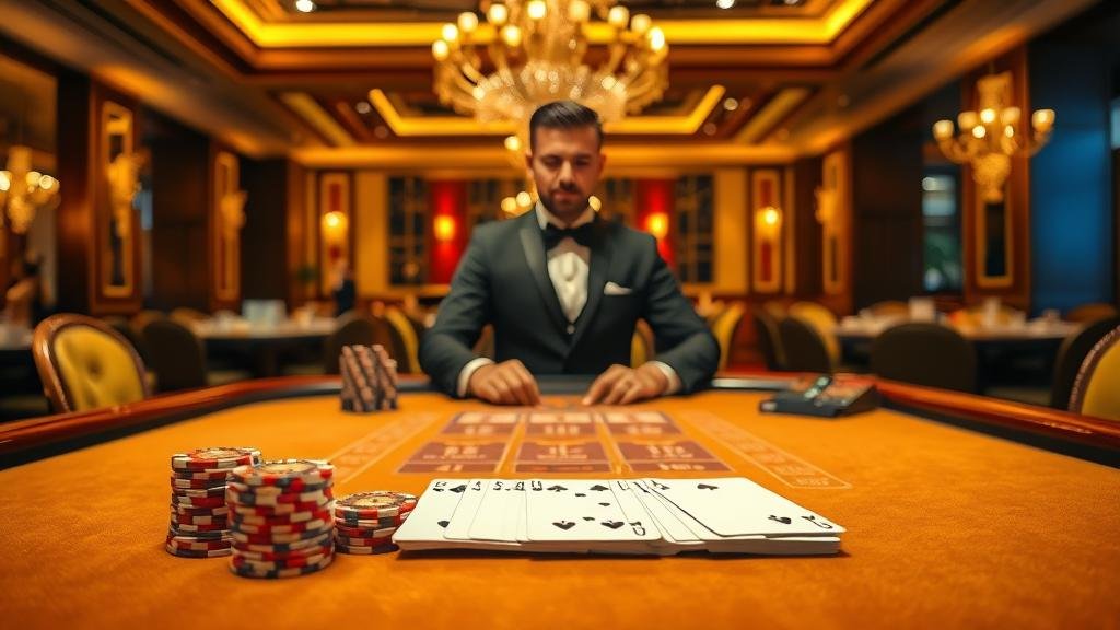 ภาพประกอบเกมบาคาร่าที่น่าตื่นเต้น