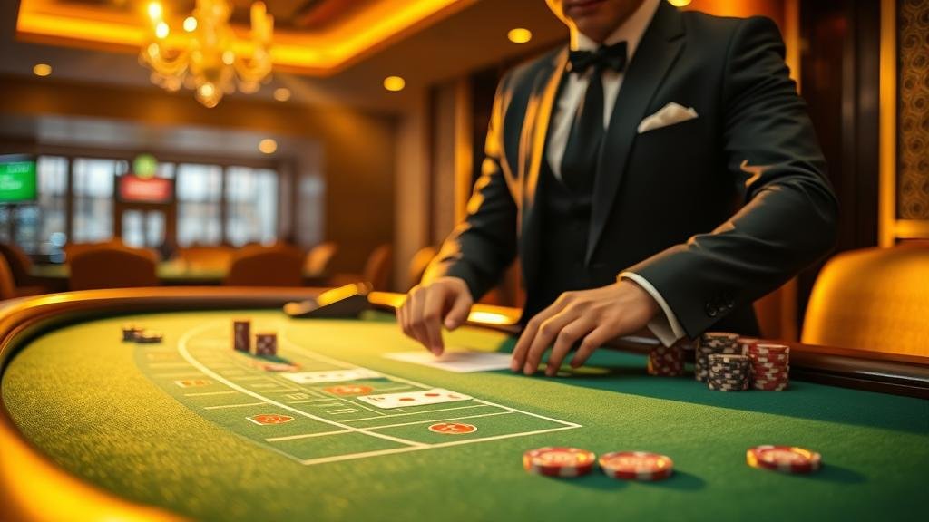 บาคาร่า AE กับดีลเลอร์สาวสวย