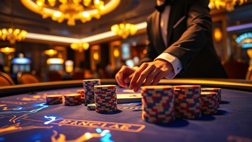 การวางเดิมพันบาคาร่าสายฟ้า พร้อมตัวคูณ