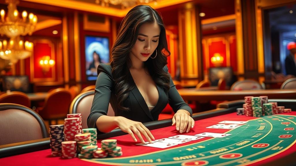 ตารางลูกปัด (Bead Plate) ในเกมบาคาร่า